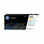 HP 212X Yellow High Yield Laserjet Toner Cartridge W2122X