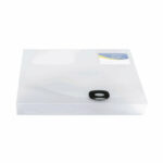 Rapesco Rigid Wallet Box File 40mm Capacity 400 Sheets A4 Clear 0711