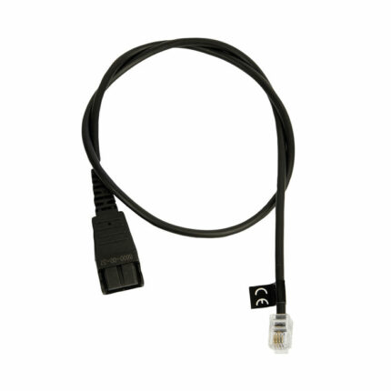 Jabra Quick Disconnect (QD) to Modular RJ Extension Cord for Cisco IP Phones 8800-00-37