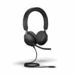 Jabra Evolve2 40 SE Stereo Wired Headset USB-C MS Teams Certified 24189-999-899