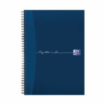 Oxford My Notes Card Cover Wirebound Notebook 100 Pages A4 Blue (5 Pack) 400020193