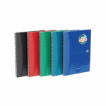 Oxford Oceanis Wirebound Notebook Ruled A4 Assorted (Pack of 5) 400178653