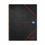 Black n' Red Wirebound Polypropylene Meeting Book 160 Pages A4+ (Pack of 5) 100104323