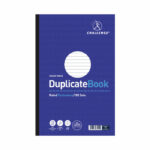 Challenge Ruled Carbonless Duplicate Book 100 Sets 297x195mm (3 Pack) 100080527