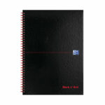 Black n' Red Wirebound A-Z  Hardback Notebook A4 (Pack of 5) 100080232