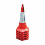 Red Standard One Piece Cone 750mm (5 Pack) JAA060-220-615