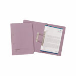 Exacompta Guildhall Transfer File 285gsm Foolscap Mauve (Pack of 25) 346-MVEZ