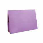 Exacompta Guildhall Double Pocket Legal Wallet Foolscap Mauve (Pack of 25) 37214