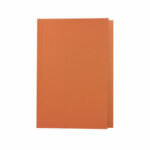 Guildhall Square Cut Folder Mediumweight Foolscap Orange (Pack of 100) FS250-ORGZ
