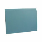 Guildhall Square Cut Folder Heavyweight Foolscap Blue (Pack of 100) FS290-BLUZ
