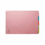 Concord Divider 5-Part A3 Landscape Pastel Colours 70399/J3