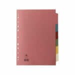 Concord Divider 6-Part A4 160gsm Multicoloured 70699/J6