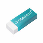 Q-Connect Plastic Eraser White (20 Pack) KF00236