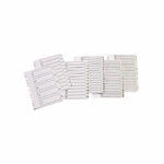 Q-Connect 1-5 Index Multi-Punched Reinforced Board Clear Tab A4 White KF01527