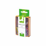 Q-Connect Paperclips Coloured 32mm (750 Pack) KF02023Q
