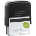 Q-Connect Voucher for Custom Self-Inking Stamp 72x33mm KF02114