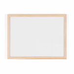 Q-Connect Wooden Frame Whiteboard 400x300mm KF03569
