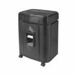 Q-Connect Q120 Autofeed Mini Cross Cut Shredder 19L 408x325x462mm Black KF10487
