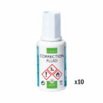 Q-Connect Correction Fluid 20ml (10 Pack) KF10507Q