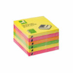 Q-Connect Fanfold Notes Assorted (Pack of 6) 48201030