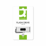 Q-Connect USB 3.0 Slider 32GB Flash Drive Silver/Black KF16370