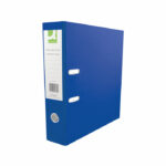 Q-Connect 70mm Lever Arch File Polypropylene A4 Blue (10 Pack) KF20020