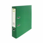 Q-Connect 70mm Lever Arch File Polypropylene A4 Green (Pack of 10) KF20022