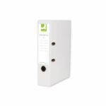 Q-Connect 70mm Lever Arch File Polypropylene A4 White (10 Pack) KF20024