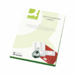 Q-Connect Multipurpose Labels 99.1x34mm 16 Per Sheet White (1600 Pack) KF26053