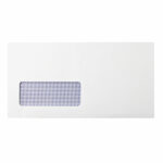 Q-Connect DL Envelopes Window Self Seal 80gsm White (1000 Pack) KF3455