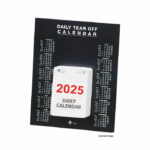 Daily Tear Off Desk Calendar 2025 KFDTO25