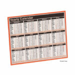 Year To View Calendar 2025 KFYC125