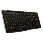 Logitech Black K270 Wireless Keyboard UK Layout 920-003745