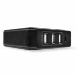 Lindy 4 Port USB Type C and A Smart Charger Power Delivery 72W Black 73329
