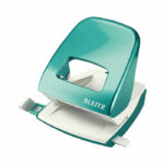 Leitz NeXXt WOW Metal Office Hole Punch 30 sheets Ice Blue 50081051