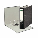 Leitz 180 Lever Arch File 80mm Board A4 Black (Pack of 10) 1080-10-95