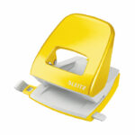 Leitz NeXXt WOW Metal Office Hole Punch 30 sheets Yellow 50081016