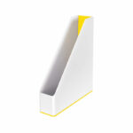 Leitz WOW Magazine File Dual Colour White/Yellow 53621016