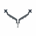 Leitz Ergo Dual Monitor Arm Dark Grey 65370089