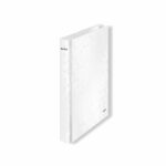 Leitz WOW Ring Binder 2 D-Ring 25mm A4 White (Pack of 10) 42410001