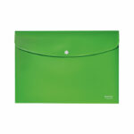 Leitz Recycle Document Wallet Plastic A4 Green (Pack of 10) 46780055