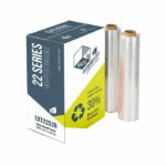 Extremus Eco 22 Recycled Hand Film 500mm x 400m Clear EXT2252RBV