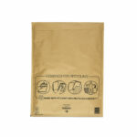 Mail Lite Bubble Postal Bag Gold K7-350x470 (Pack of 50) 101098099