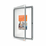 Nobo Premium Plus Outdoor Magnetic Lockable Notice Board 4xA4 1902577