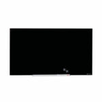 Nobo Impression Pro Glass Magnetic Whiteboard 1260x710mm Black 1905181