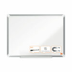 Nobo Premium Plus Steel Magnetic Whiteboard 1200 x 900mm 1915156