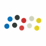 Nobo Whiteboard Magnets 38mm Assorted (Pack of 10) 1915318