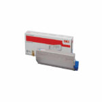 Oki Cyan Toner Cartridge (10,000 Page Capacity) 44844507