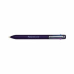 Pentel Izee 4 Colour Ballpoint Pen Assorted (Pack of 12) BXC470-DV-ACDV