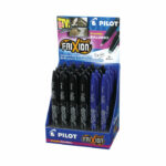 Pilot Frixion Erasable Rollerball Pen 24-Piece Display Black/Blue (Pack of 24) 224502400